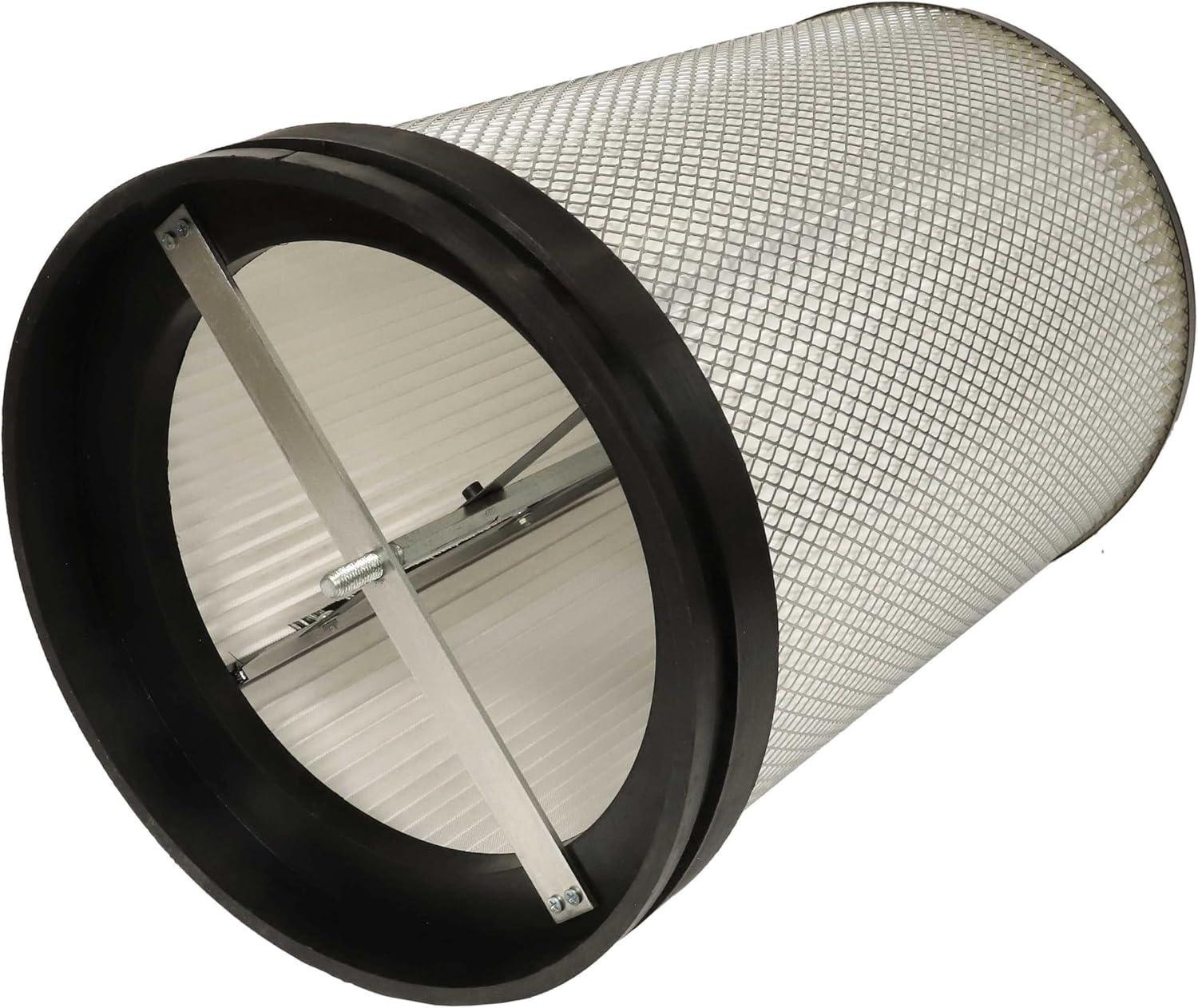 vhbw Feinstaubfilter kompatibel mit HBM 100 Absauganlage - Feinstaub-Filterpatrone mit Reinigungsbürste