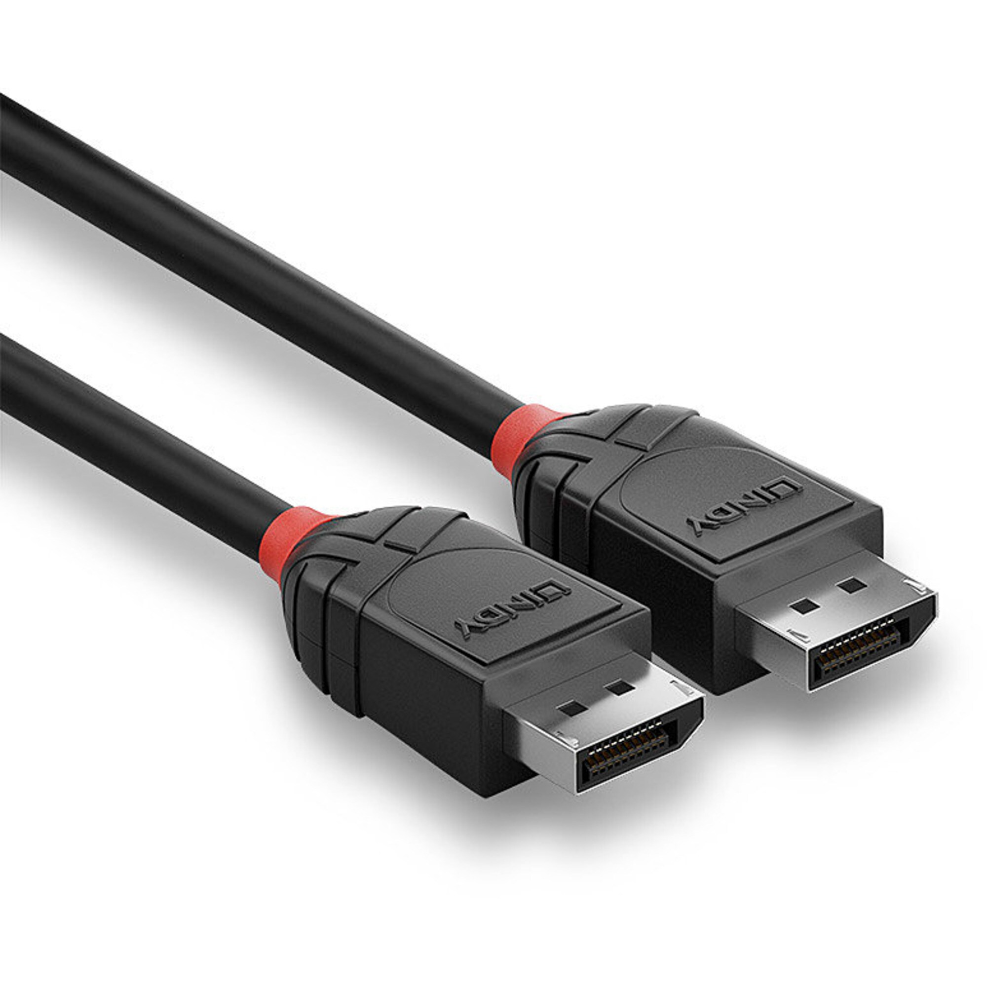 Lindy Kabel DisplayPort 1.2 Kabel Black Line, Stecker > Stecker