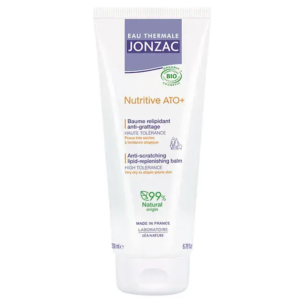 Bálsamo Nutritivo Intensivo Orgânico para Reposição de Lipídios Jonzac Thermal Water AP+ 200ml