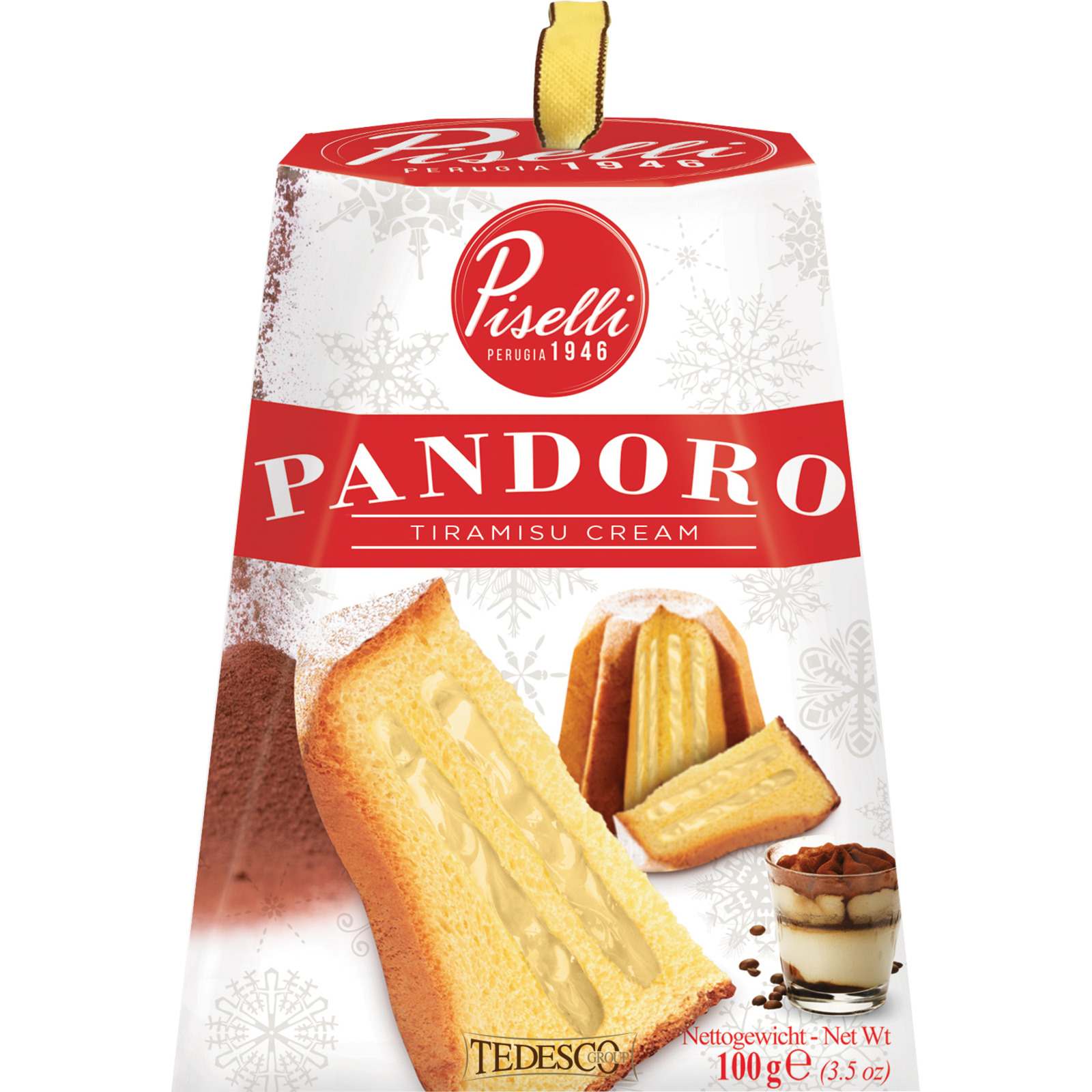 Piselli Mini Pandoro Farc.Tiramisu 100g