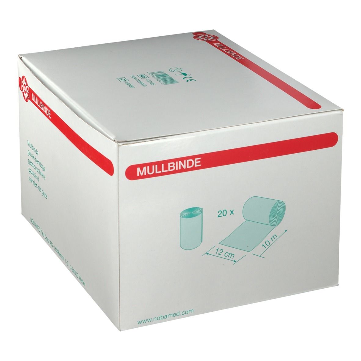 Mullbinde 10 m x 12 cm
