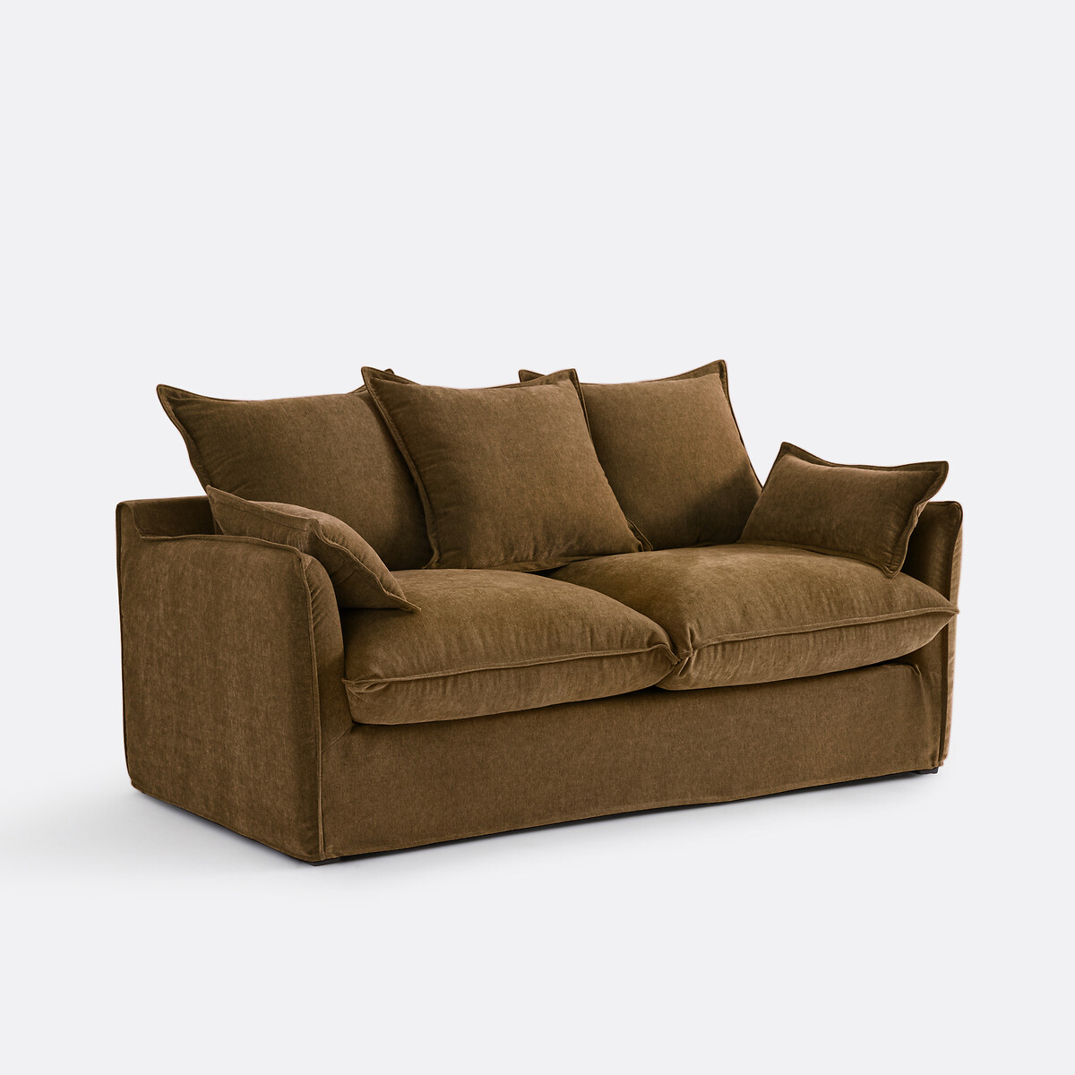 LA REDOUTE INTERIEURS<br>Sleapbank H14 cm, mistura de poliéster, Odna