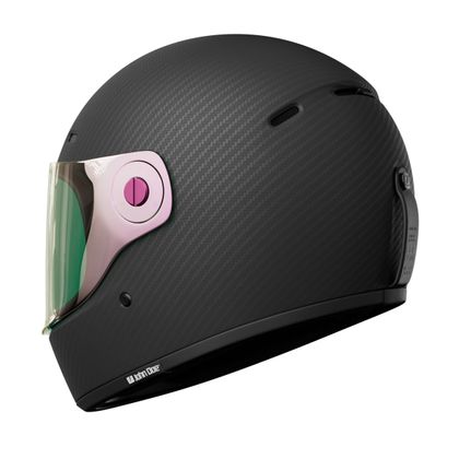 Casque John Doe JD/ONE FROZEN CARBON - Noir