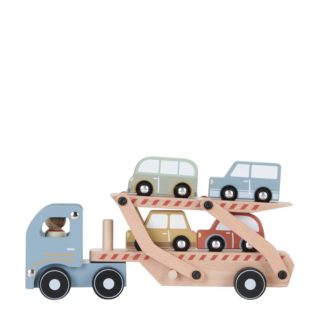 Houten Truck met oplegger