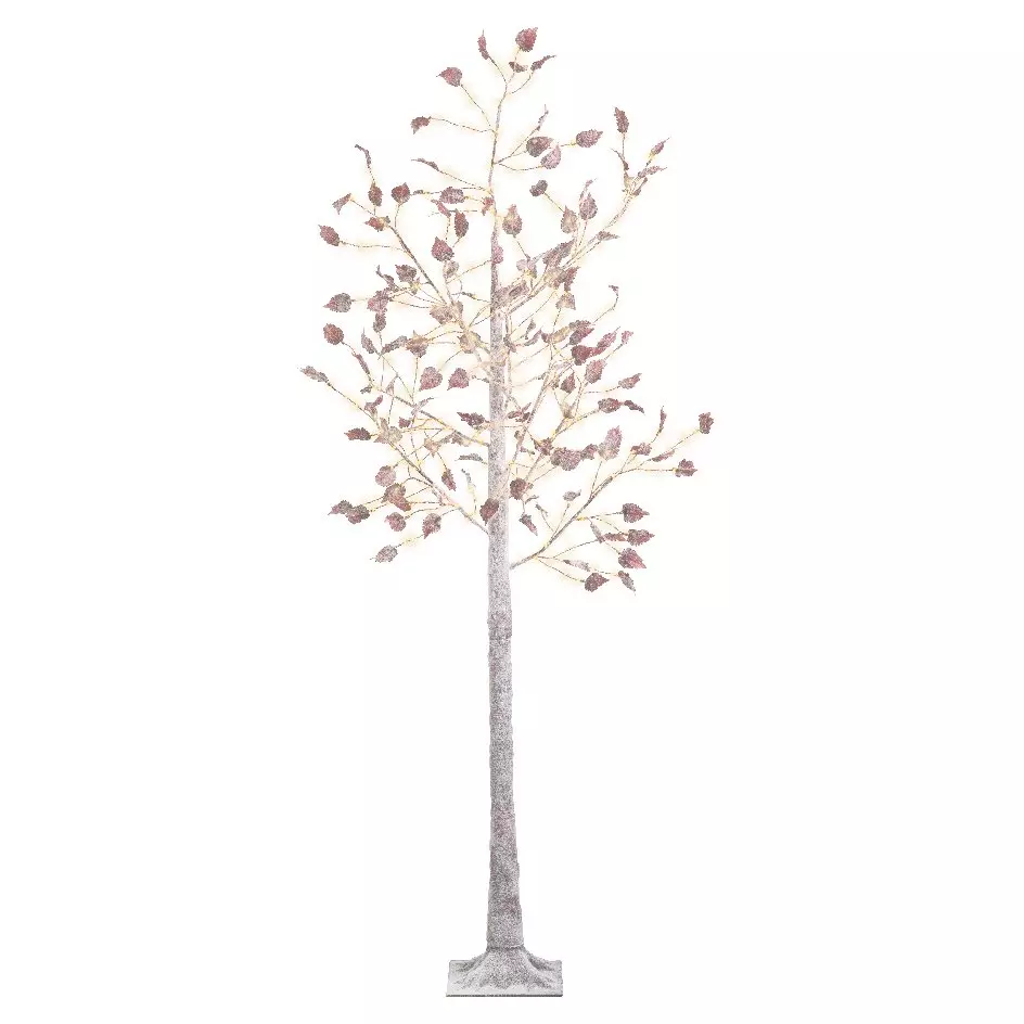 Arbre lumineux 600 LED (H210 cm) Peuplier Elissa Blanc chaud