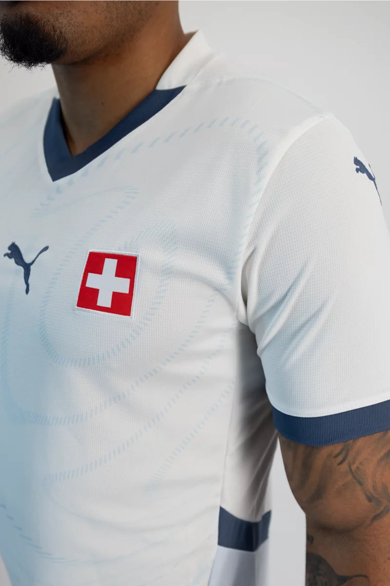 Puma Schweiz Away Replica Herren Fussballtrikot EM 2024