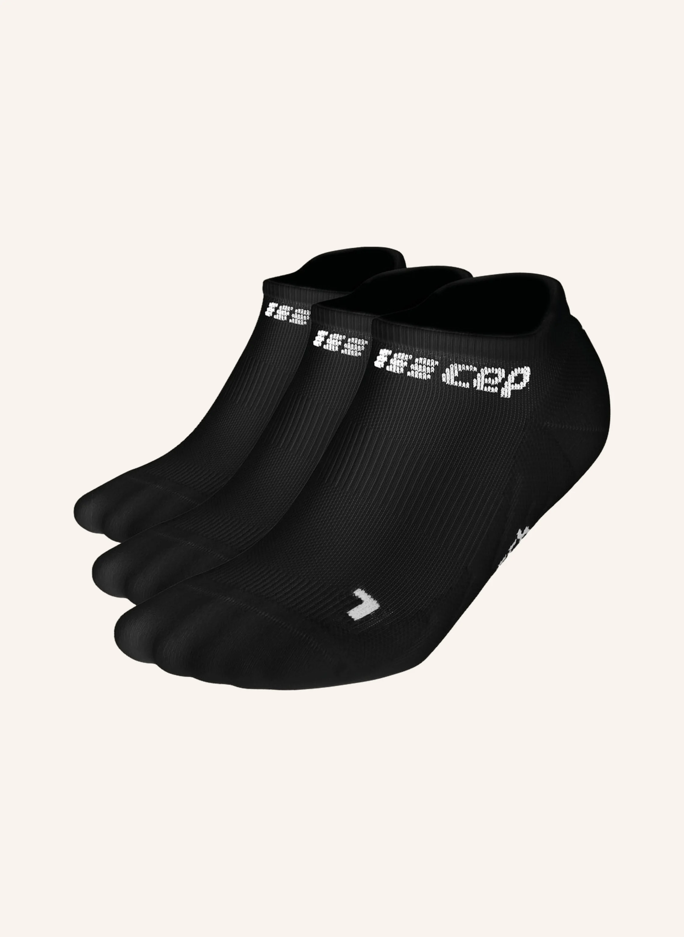 cep Laufsocken THE RUN 3-PACK NO SHOW mit Kompression