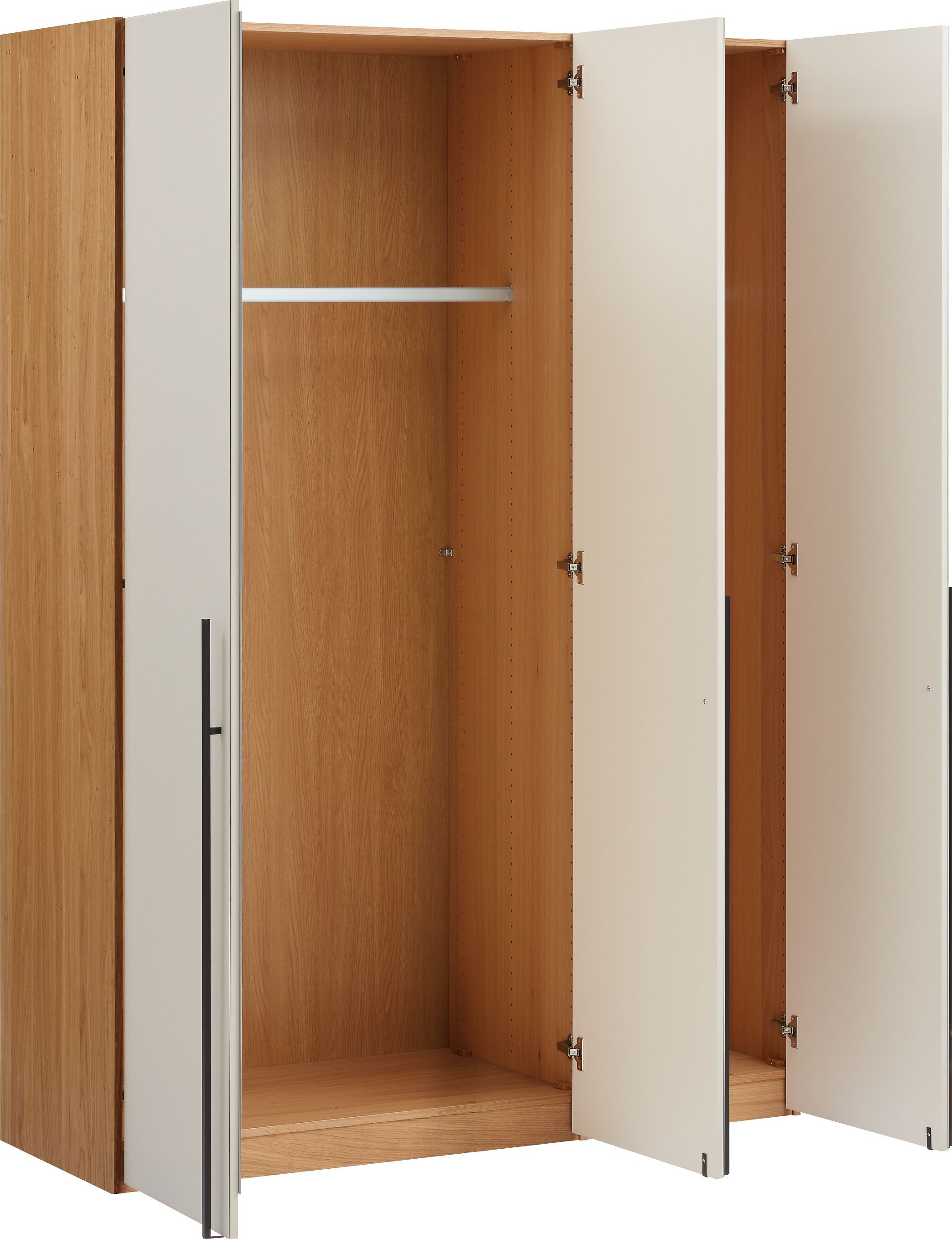 MODUL PLUS Drehtürenschrank - Nougat / B: 153.0 cm x T: 59.0 cm x H: 220.0 cm