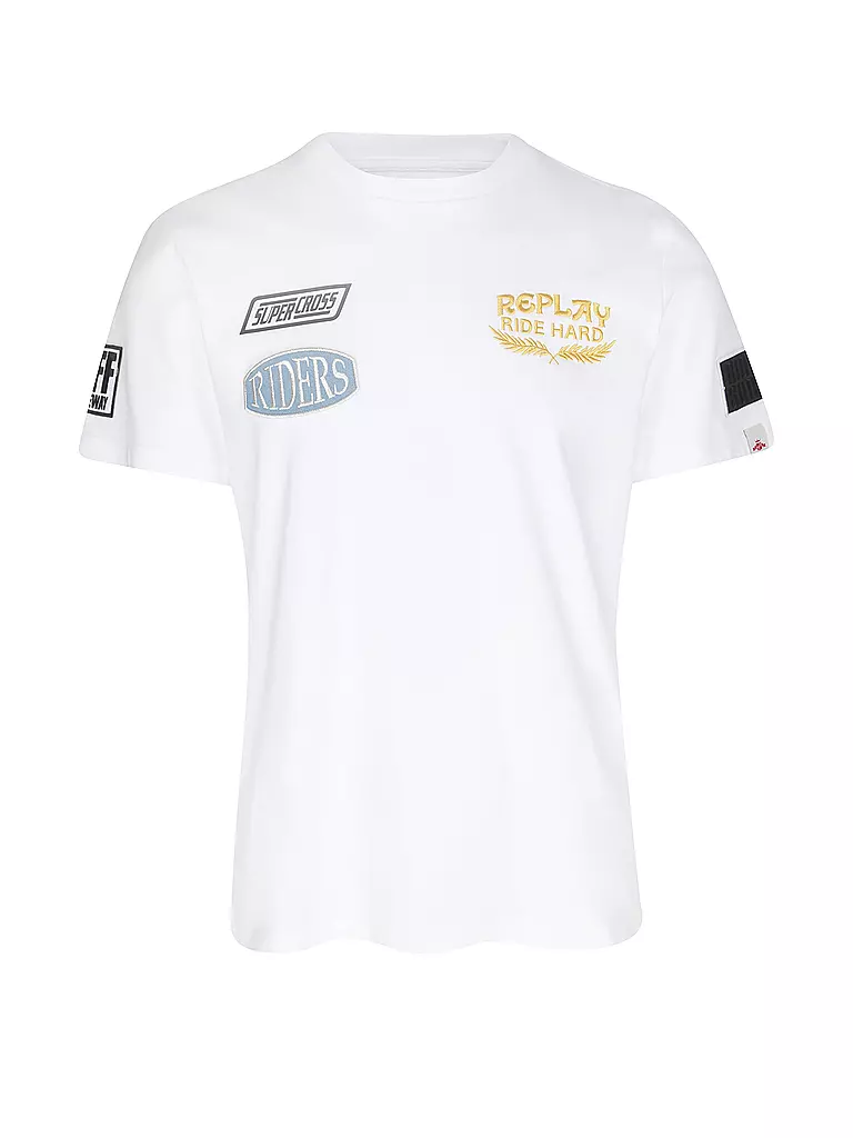 REPLAY T-Shirt  weiss