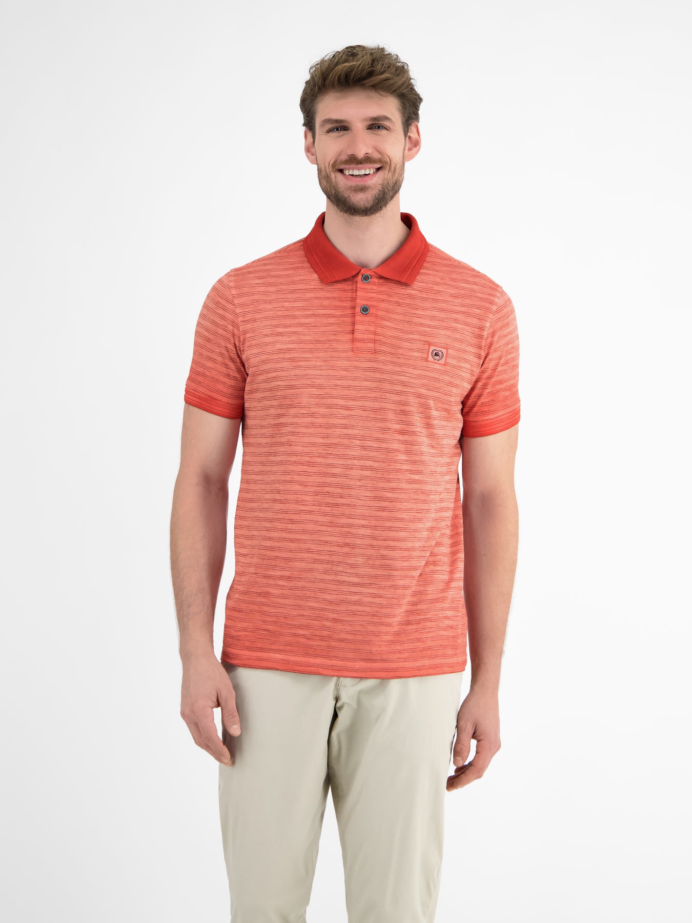 Gestreiftes Poloshirt für Herren