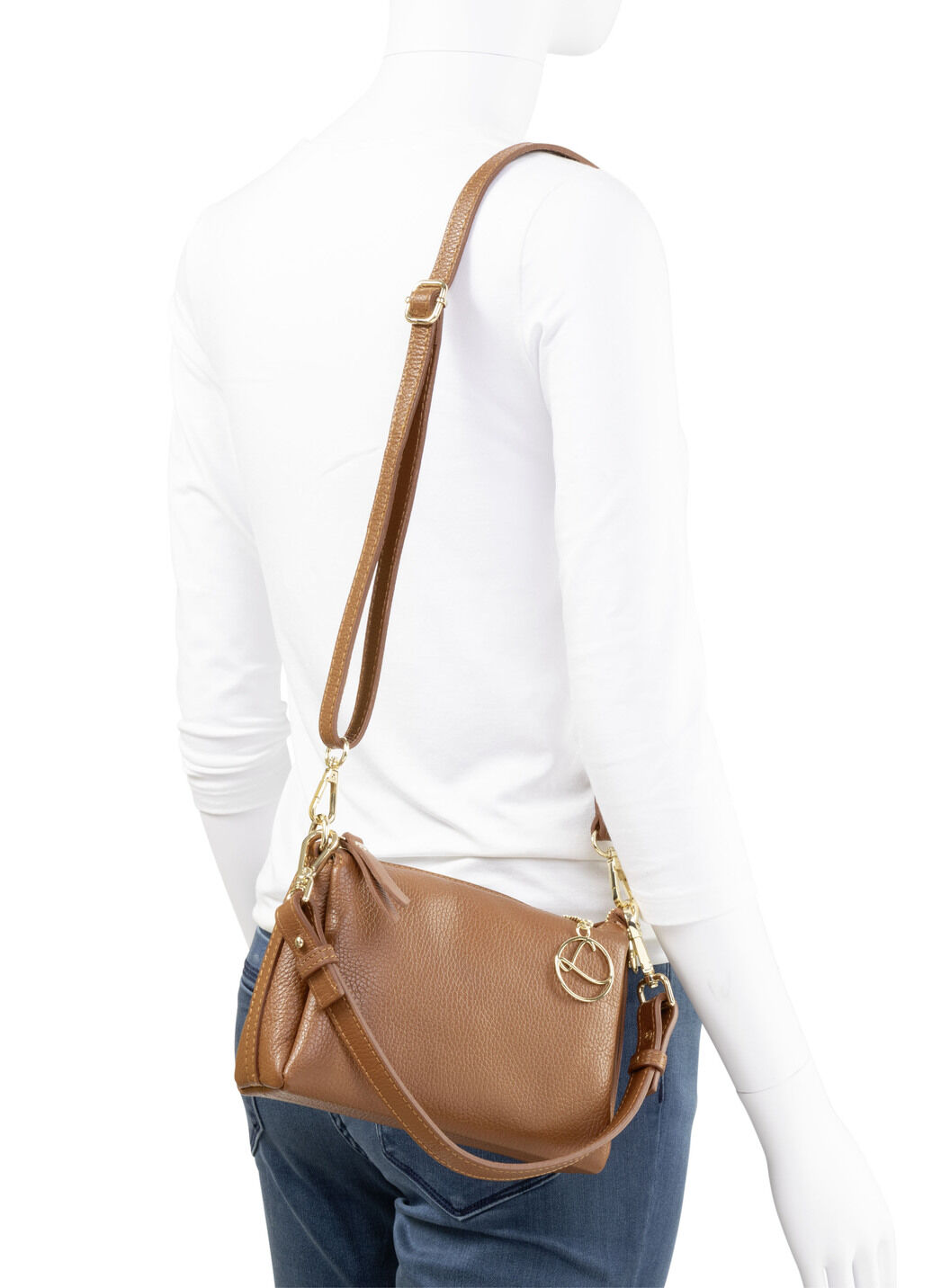 Laurina, Mini-Tasche, Damen, mit abnehmbarem, verstellbarem Umhängeriemen