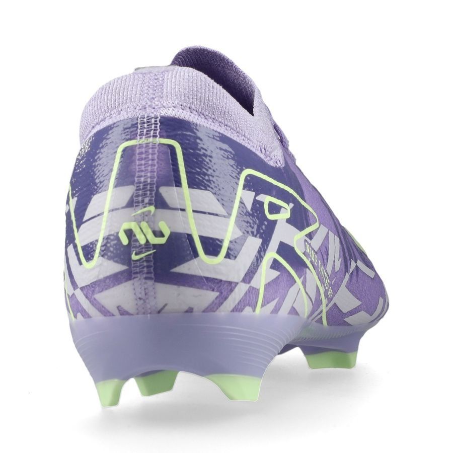 Nike Air Zoom Mercurial Vapor 16 Pro FG United - Purple Agate/Jaune Fluo Enfant
