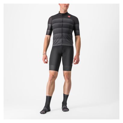 Maillot Manches Courtes Castelli Livelli Noir