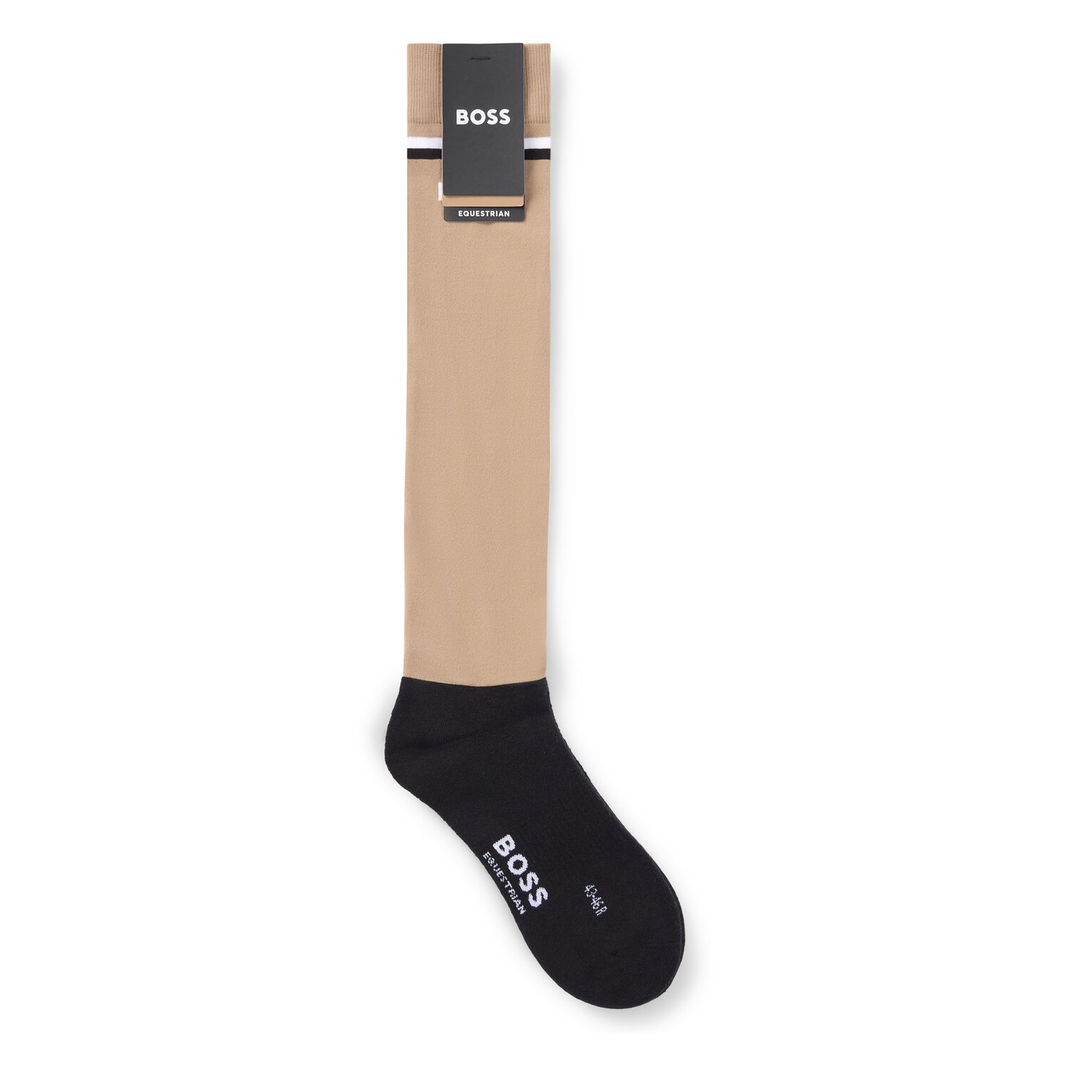BOSS EQUESTRIAN Reitsocken Classic  - camel