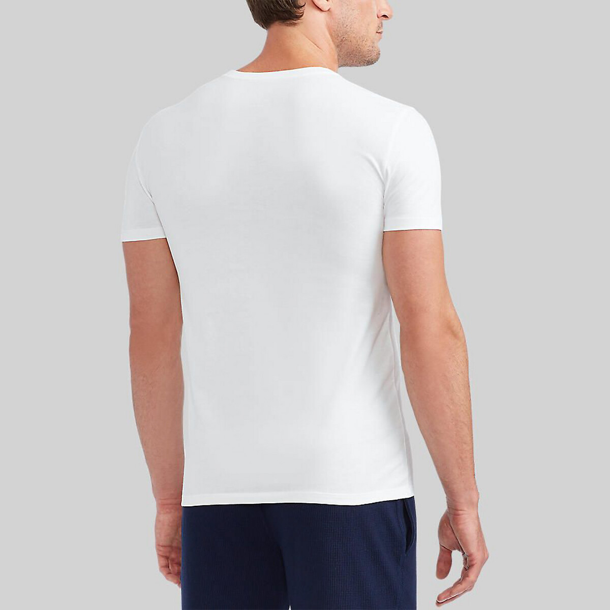 POLO RALPH LAUREN<br>Conjunto de 3 camisas ajustadas com gola redonda