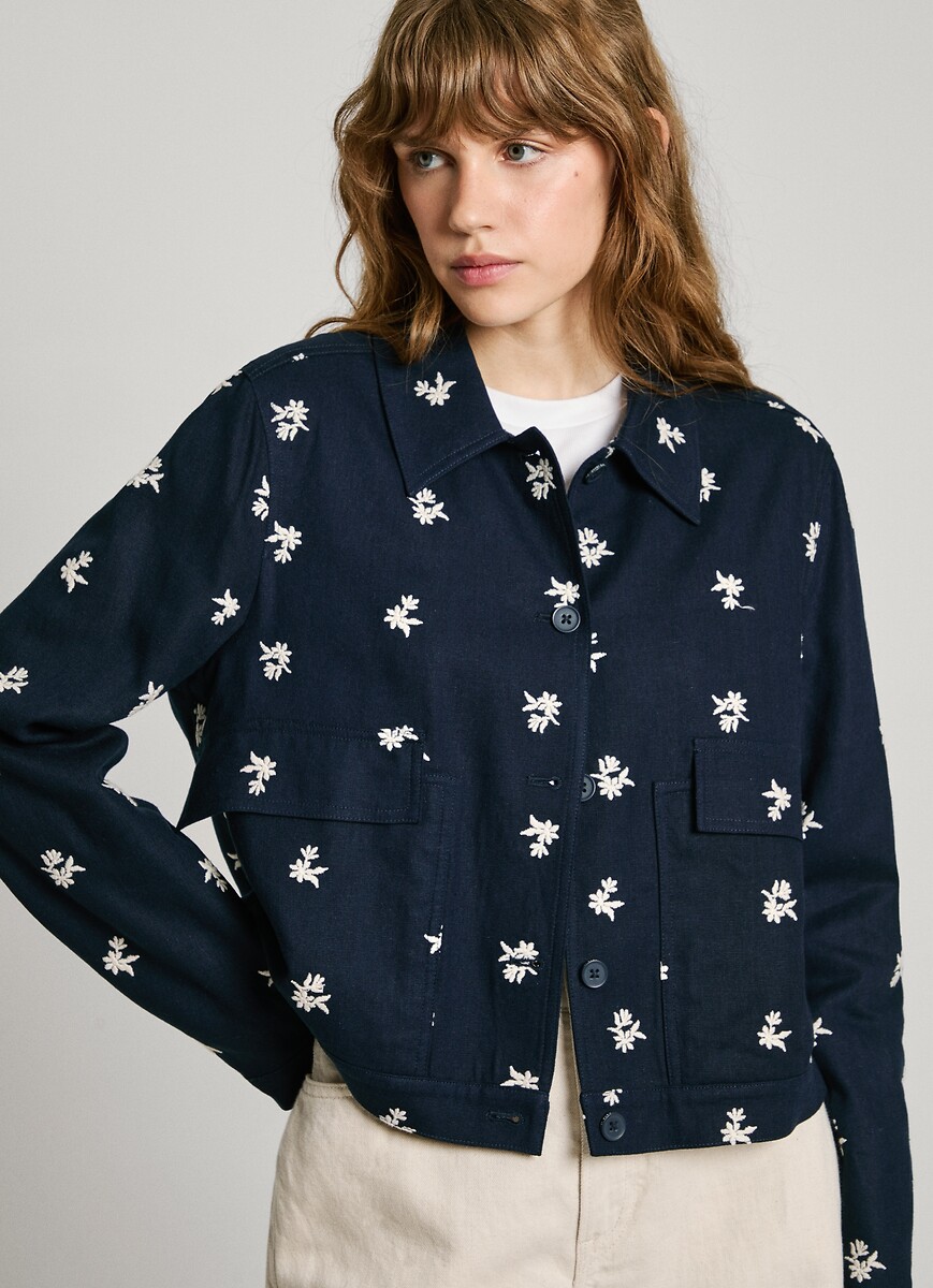 PEPE JEANS<br>Jaqueta estampada