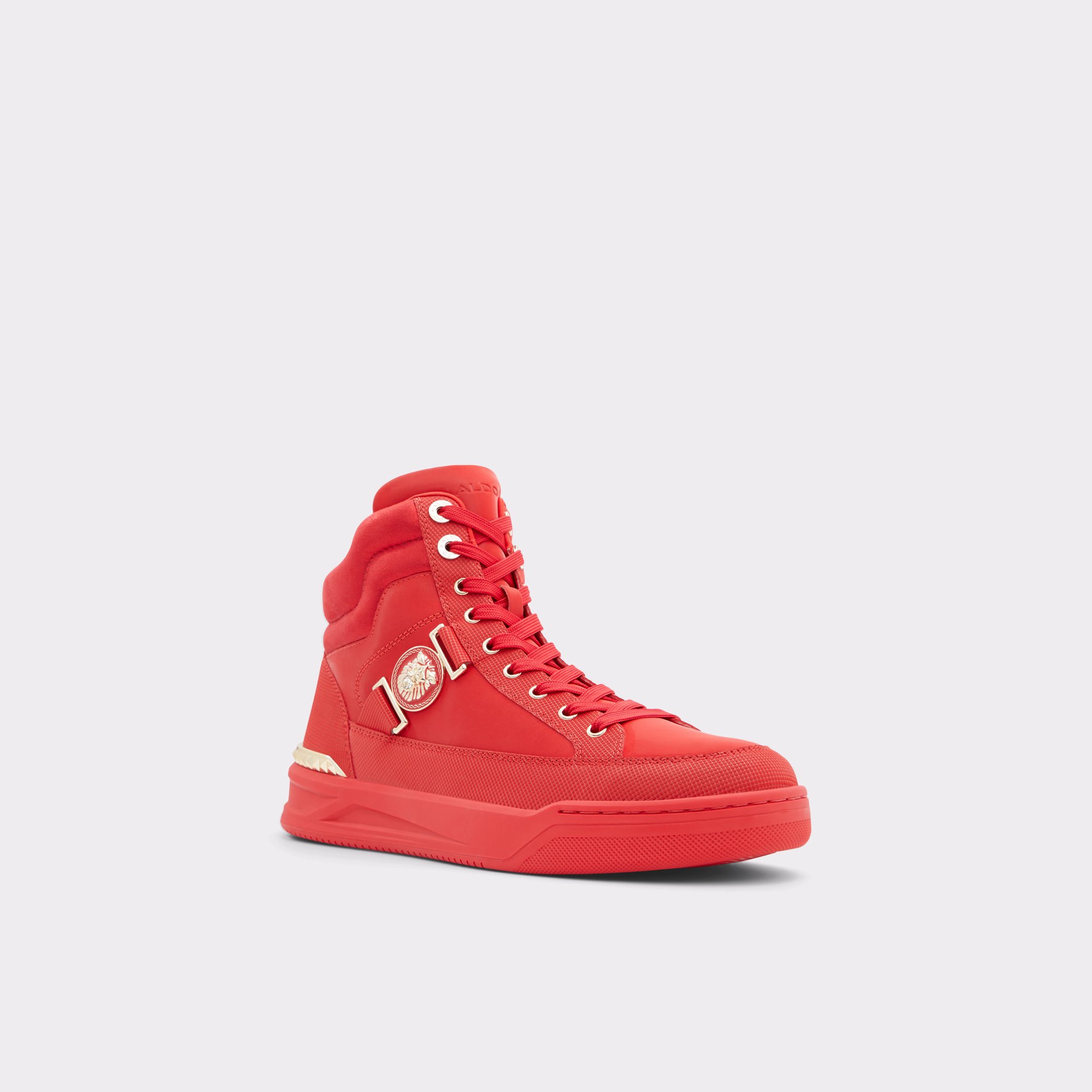 Leoncino Bright Red Men High top