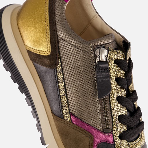 Gabor Sneakers zwart Suede