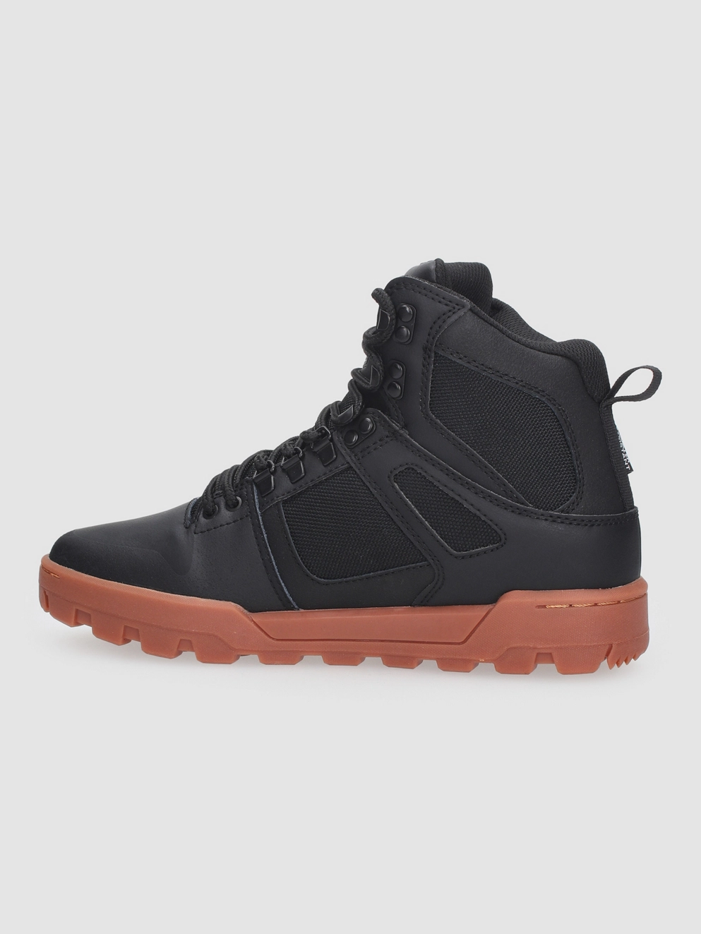 DC Pure High-Top WR Winter Shoes black/gum