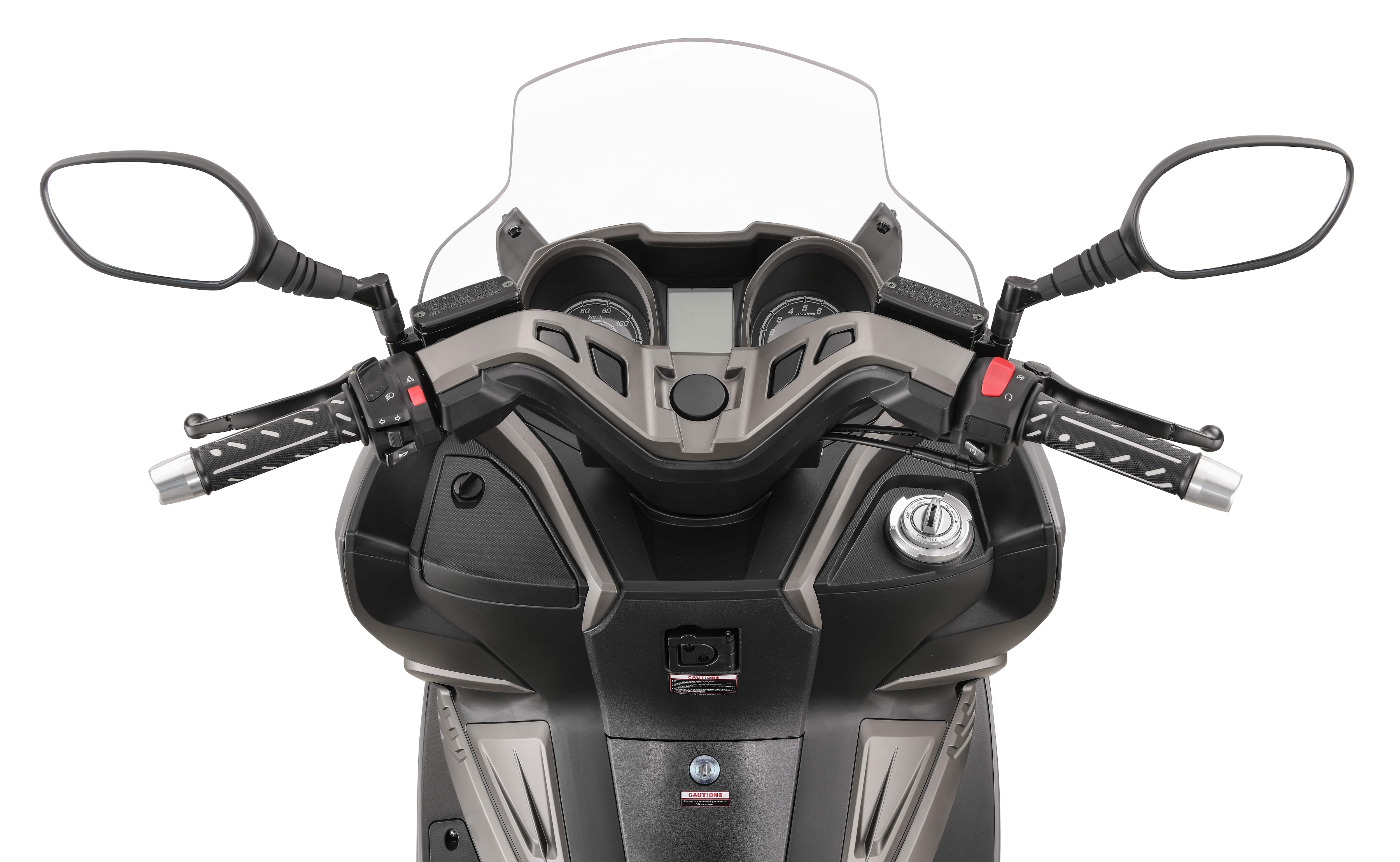 Alpha Motors Motorroller Sport Cruiser 22 125 ccm 95 km/h EURO 5 grau