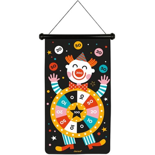 Janod magnetisch dartspel - circus