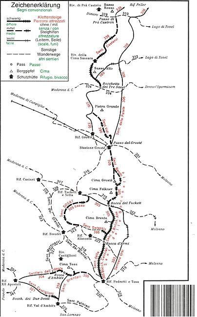 ALPENVEREIN - 51 BRENTAGRUPPE 1 25 000