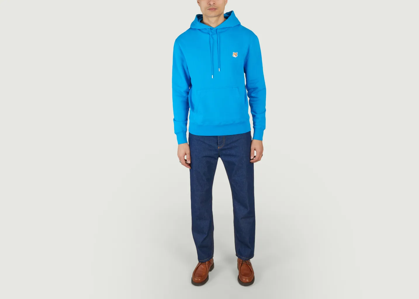 Hoodie Regular Patch Renard Maison Kitsuné
