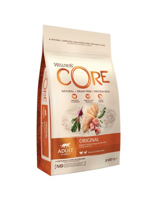 Wellness Core Grain Free Cat Original Kalkoen&Kip - Kattenvoer