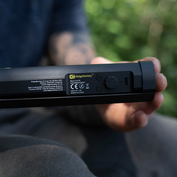 Lampe Biwy Ridgemonkey Base Lite IR (avec Télécommande)