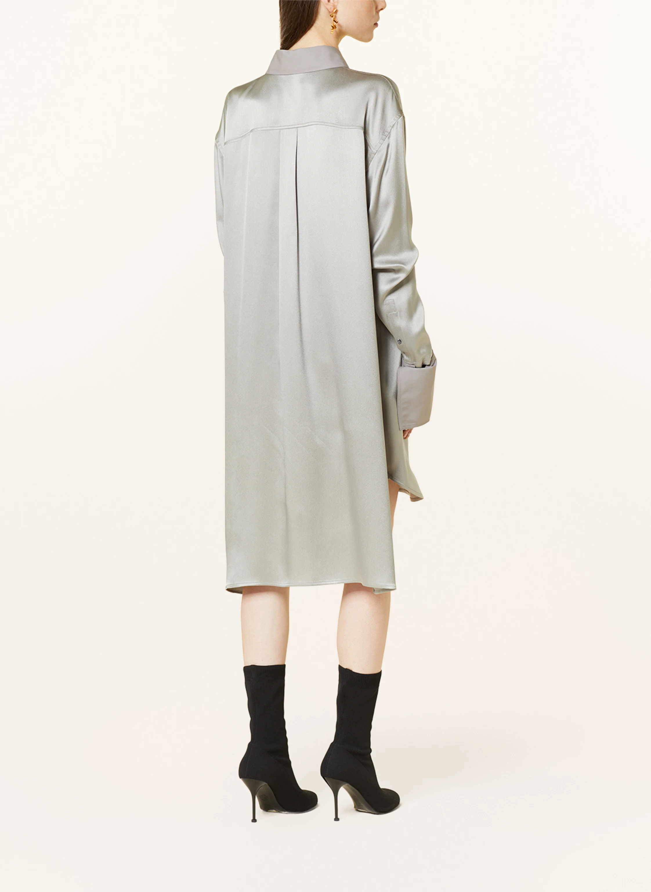 LOEWE Hemdblusenkleid aus Seide