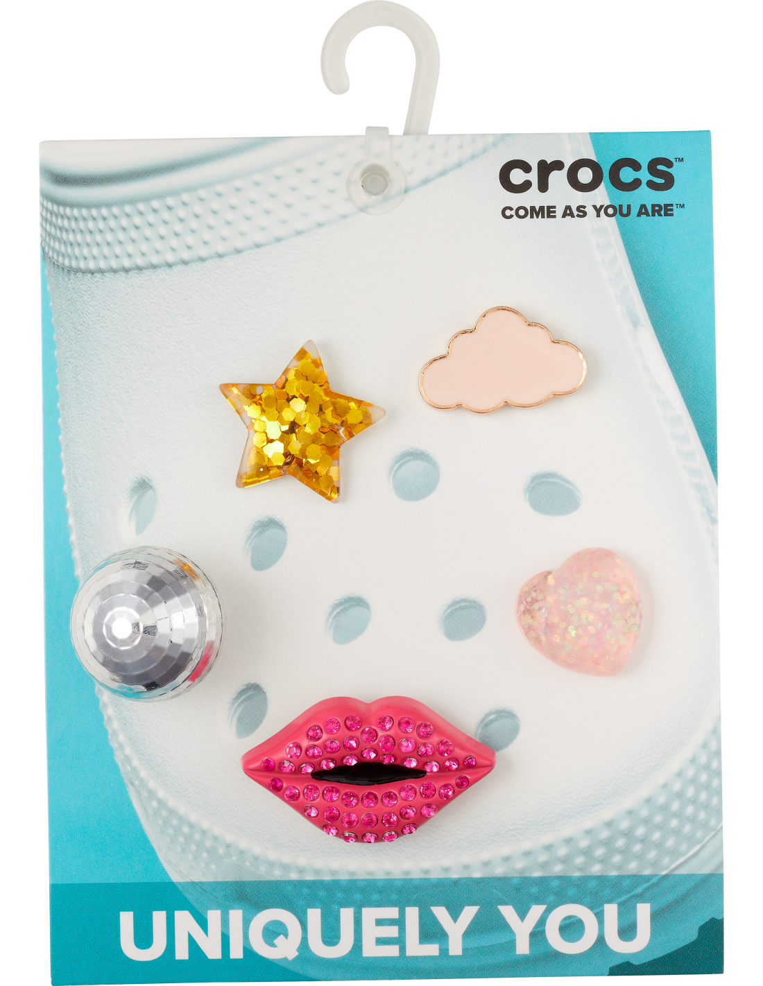 crocs Jibbitz Disco Girlie 5 Pack