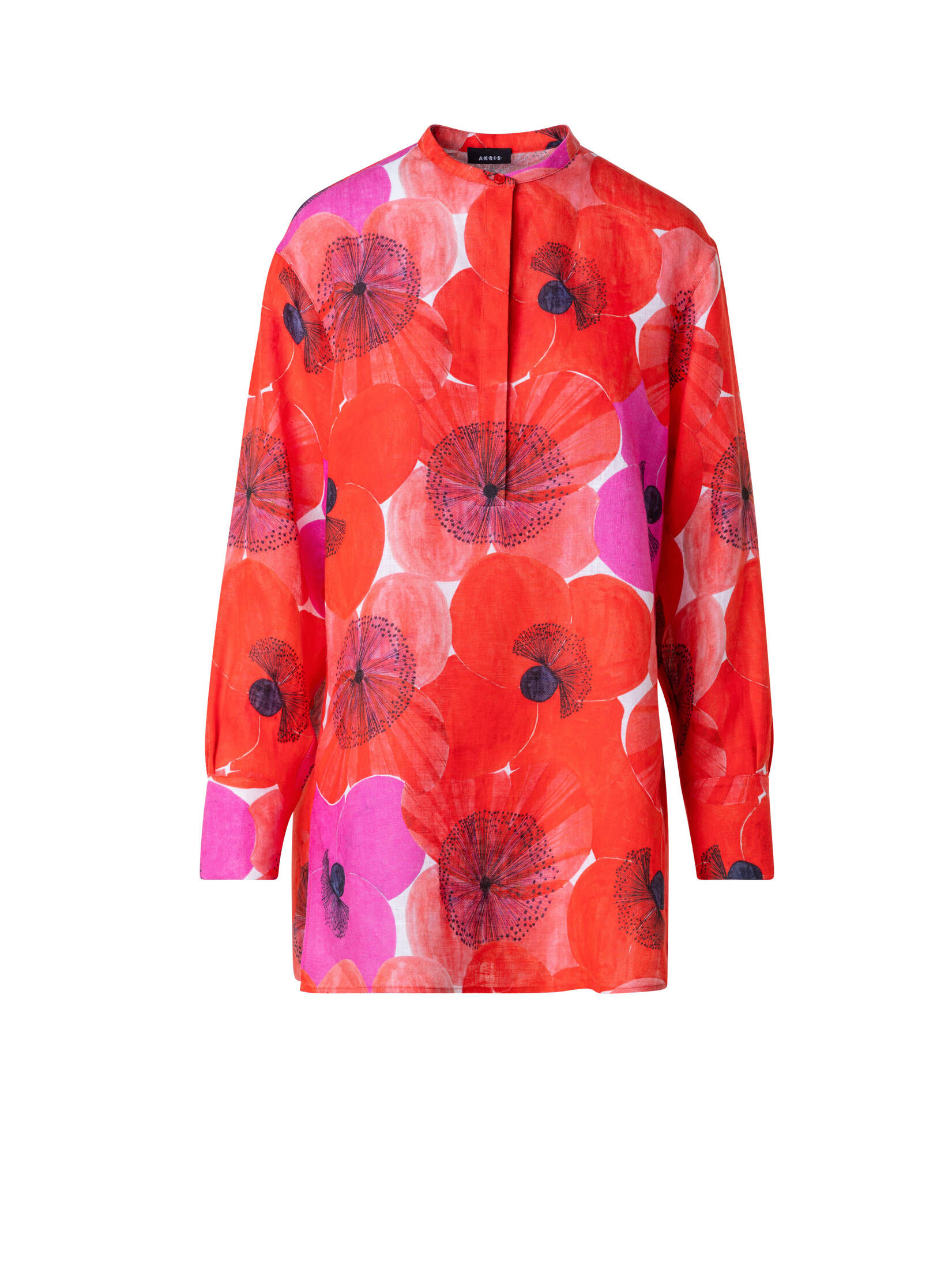 Akris| Damen Leinenbluse TUNIKA Oversized Fit