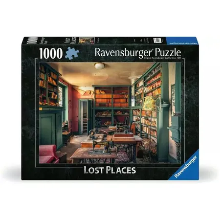 Ravensburger Puzzle - Mysterious castle library, 1000 Teile