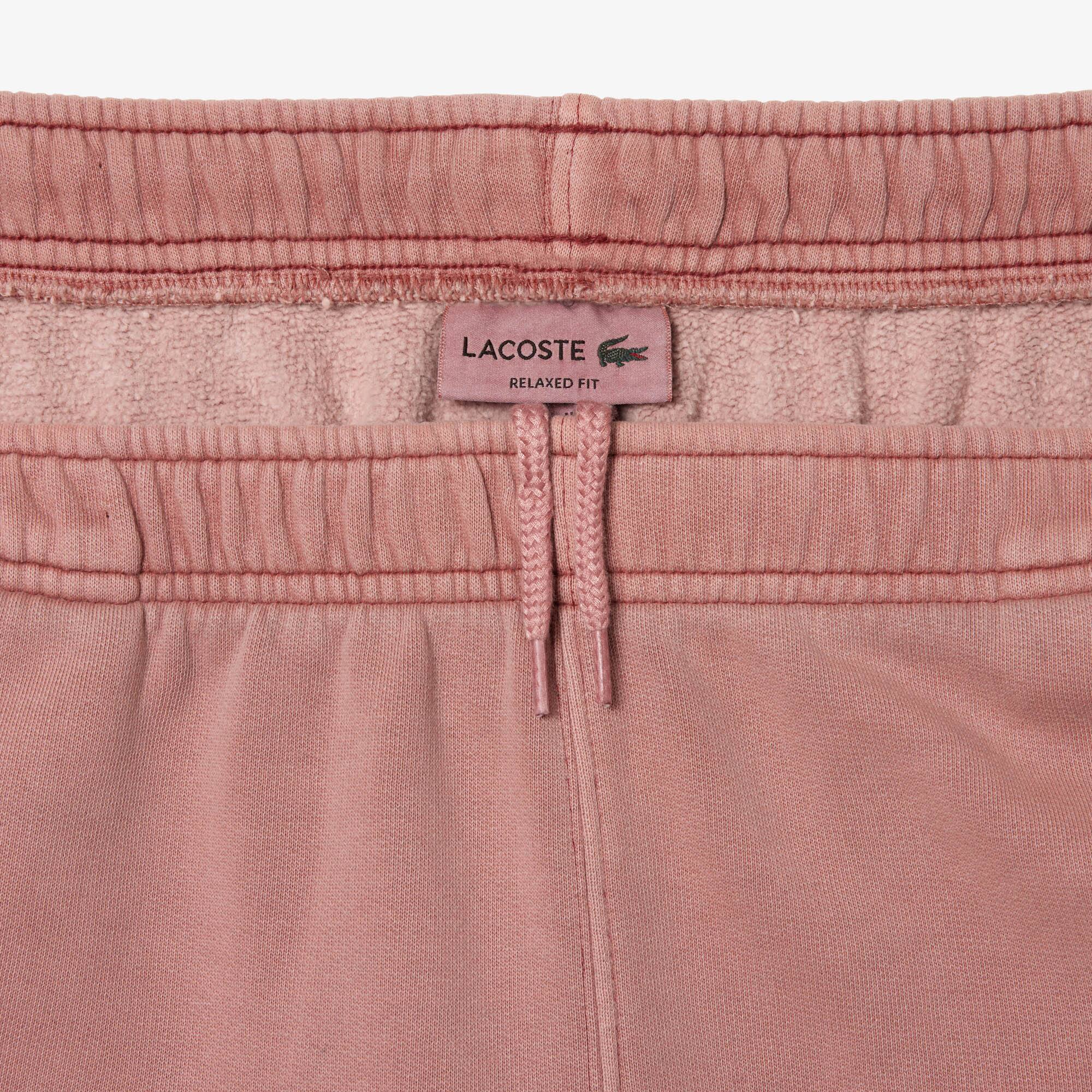 Pantalon de survêtement Jogger en molleton de coton Pantalons de survêtement - Rose - Lacoste - Unisex