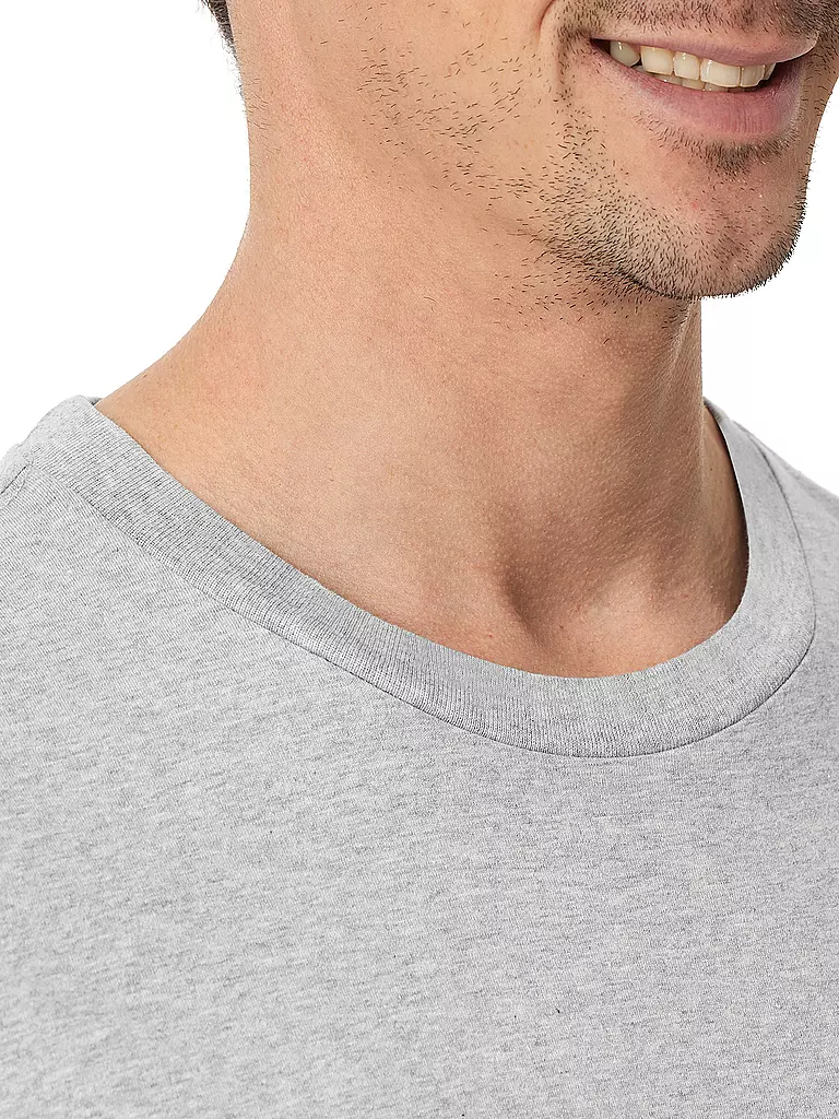 SCHIESSER Pyjama Shirt  grau