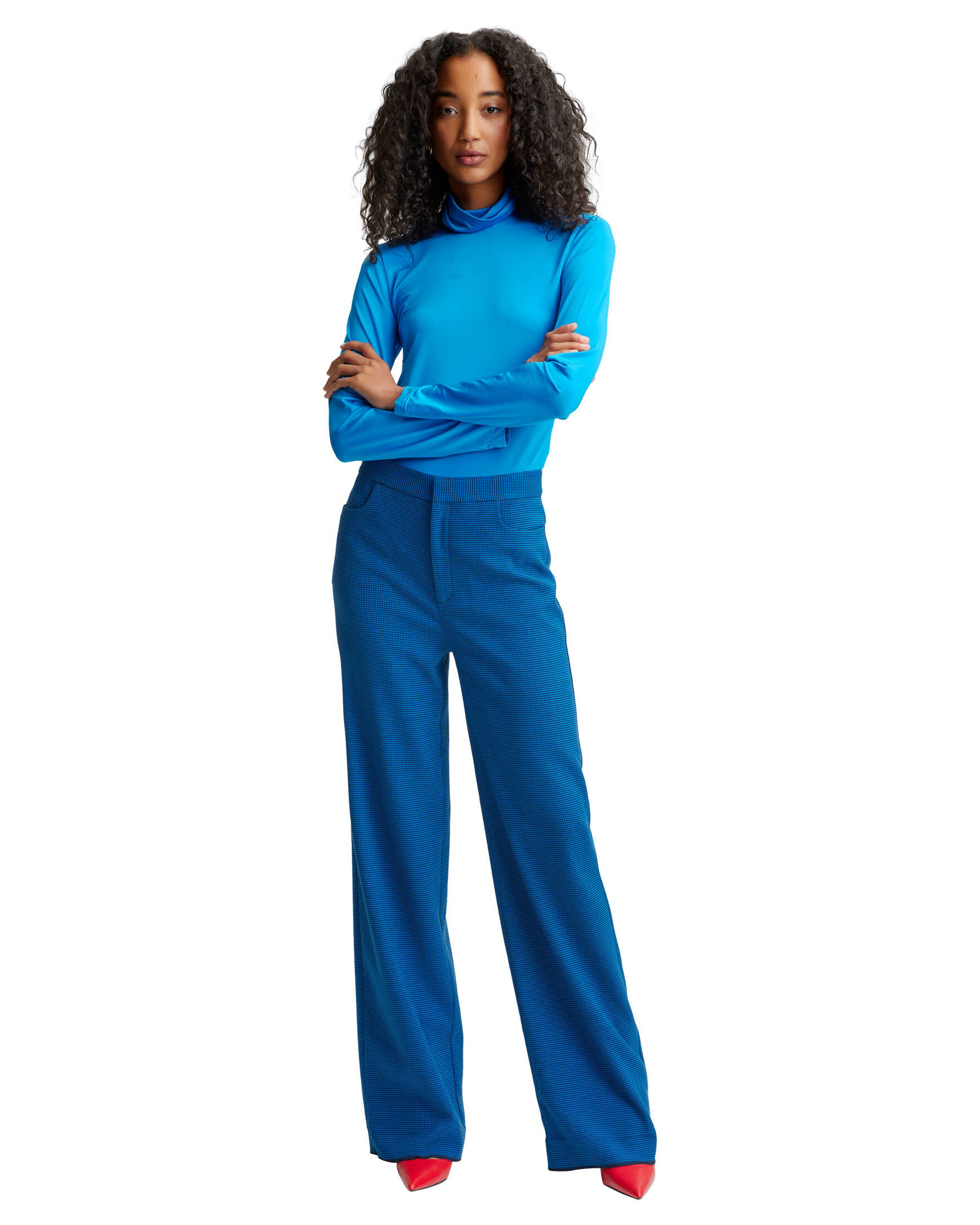 GESTUZ| Damen Longsleeve ELLISGZ IS ROLLNECK