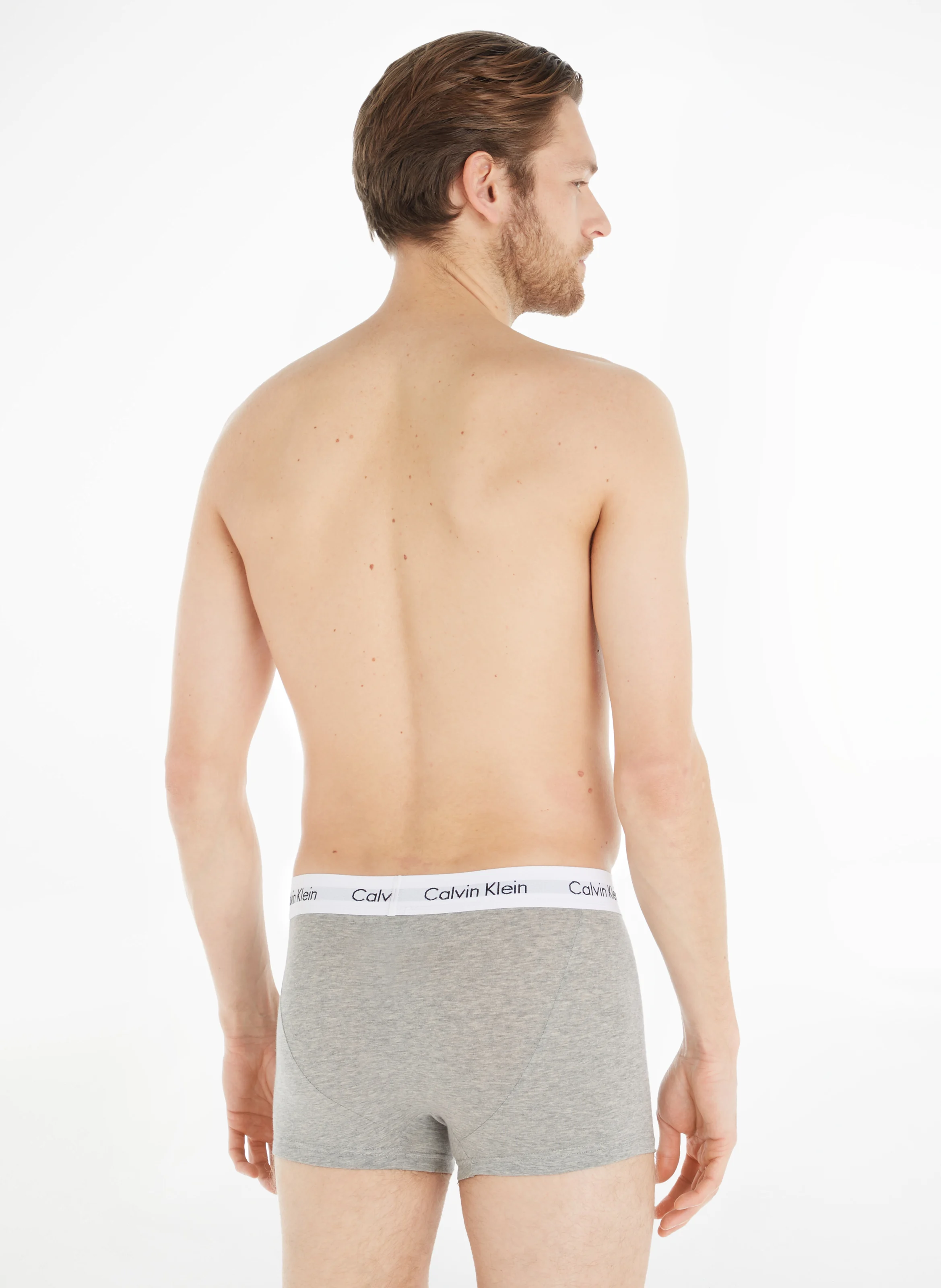 Lot de 3 boxers en coton | Gris