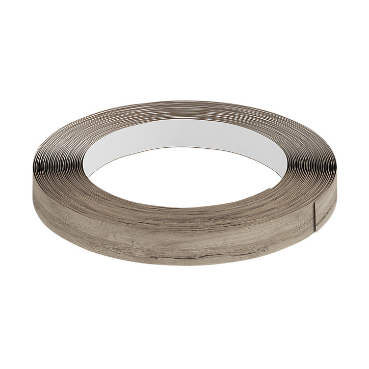 Bande de chant pour joue de finition GoodHome Pachira chêne claire Ep. 0.6 mm x L. 10 m