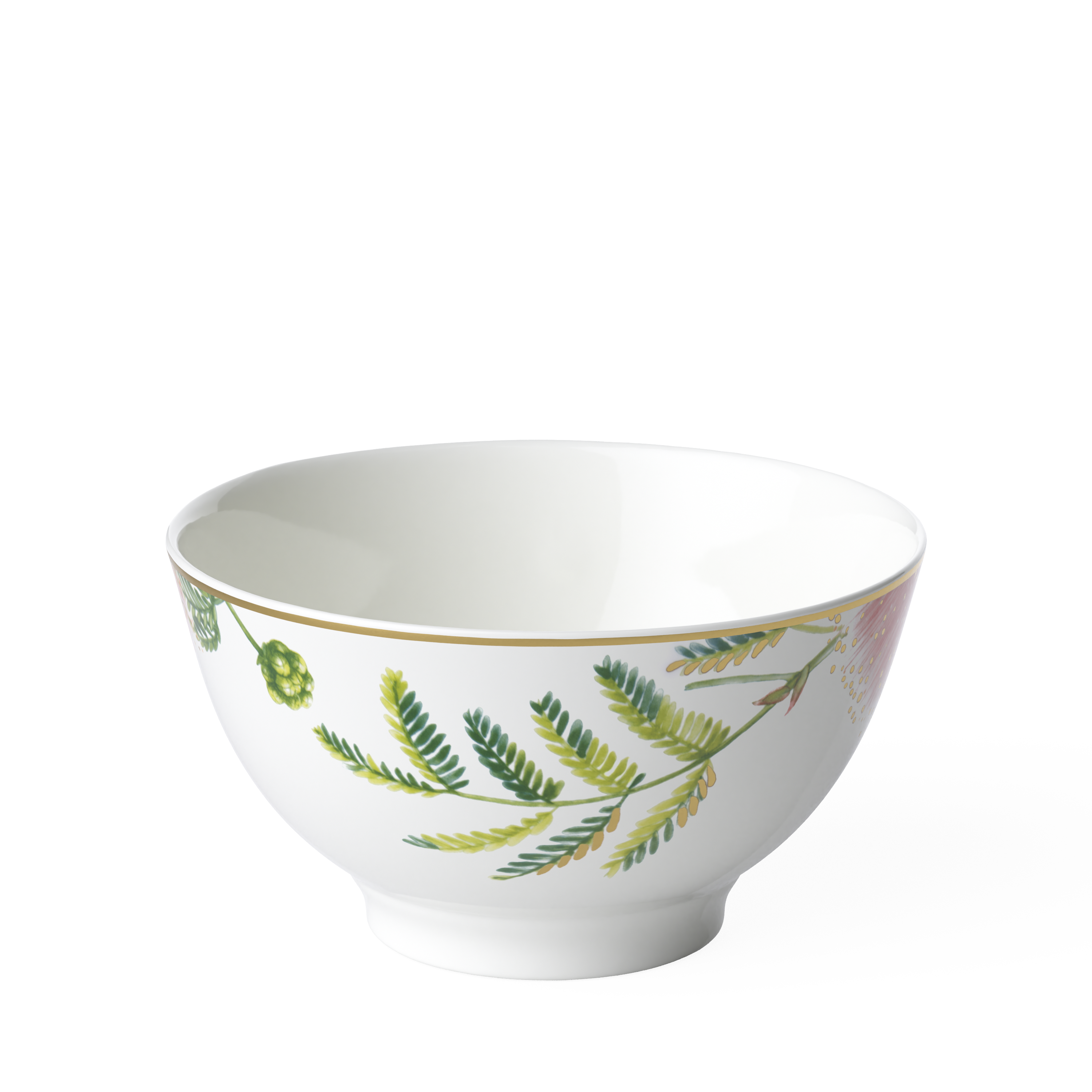 Amazonia Salad serving bowl Multi-colored, 18.6 oz, Premium Bone Porcelain