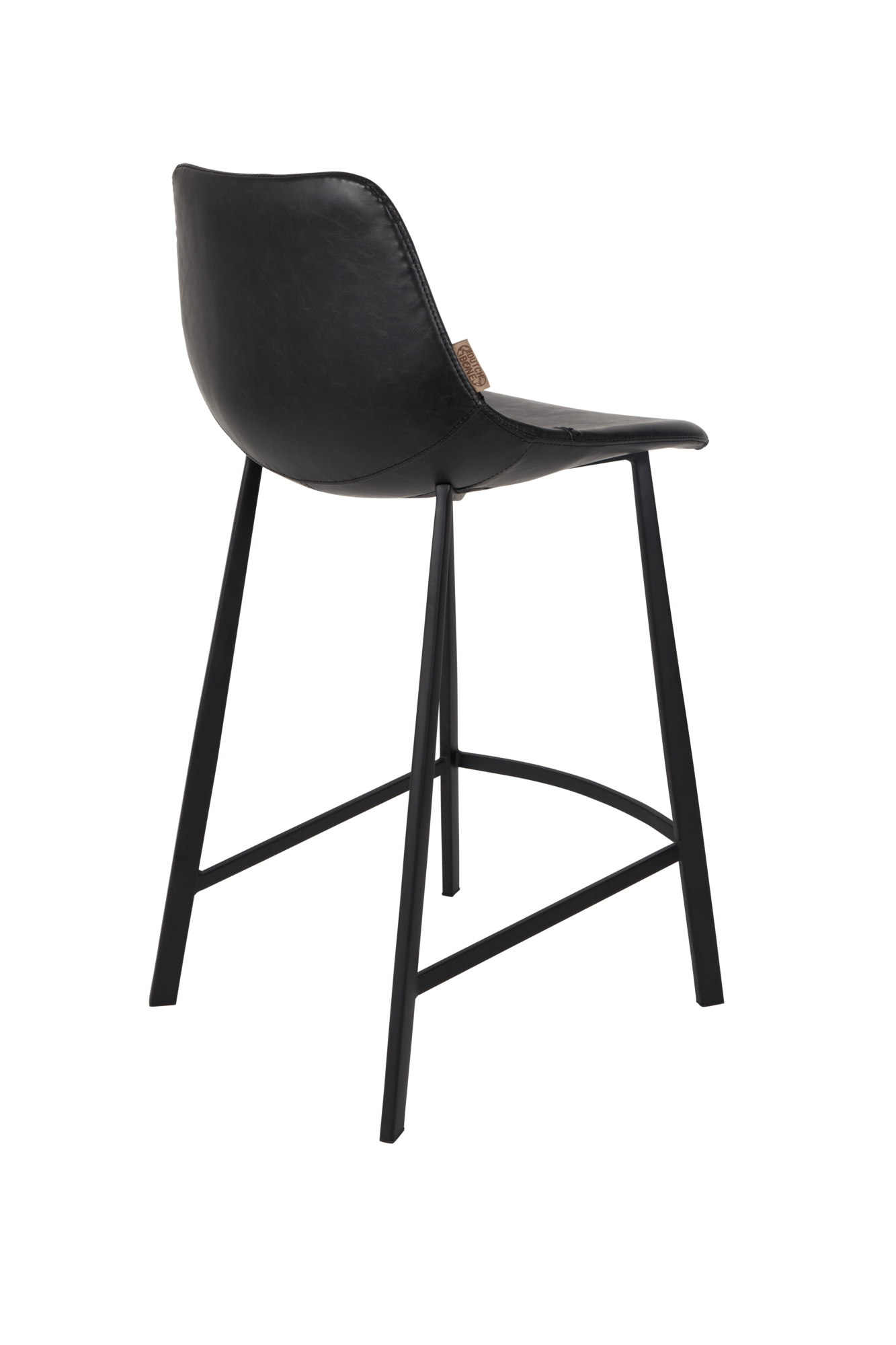 Barkruk Franky (zithoogte 65 cm) zwart - set van 2