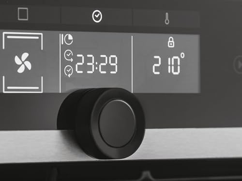 Haier I Turn Series 2 HWO60SM2F3XH  Four multifonction, nettoyage par Aqualyse, connectivité Wi Fi, capacité 70L, cuisson multiniveau, 11 fonctions, manette, classe A , Noir : Gros électroménager