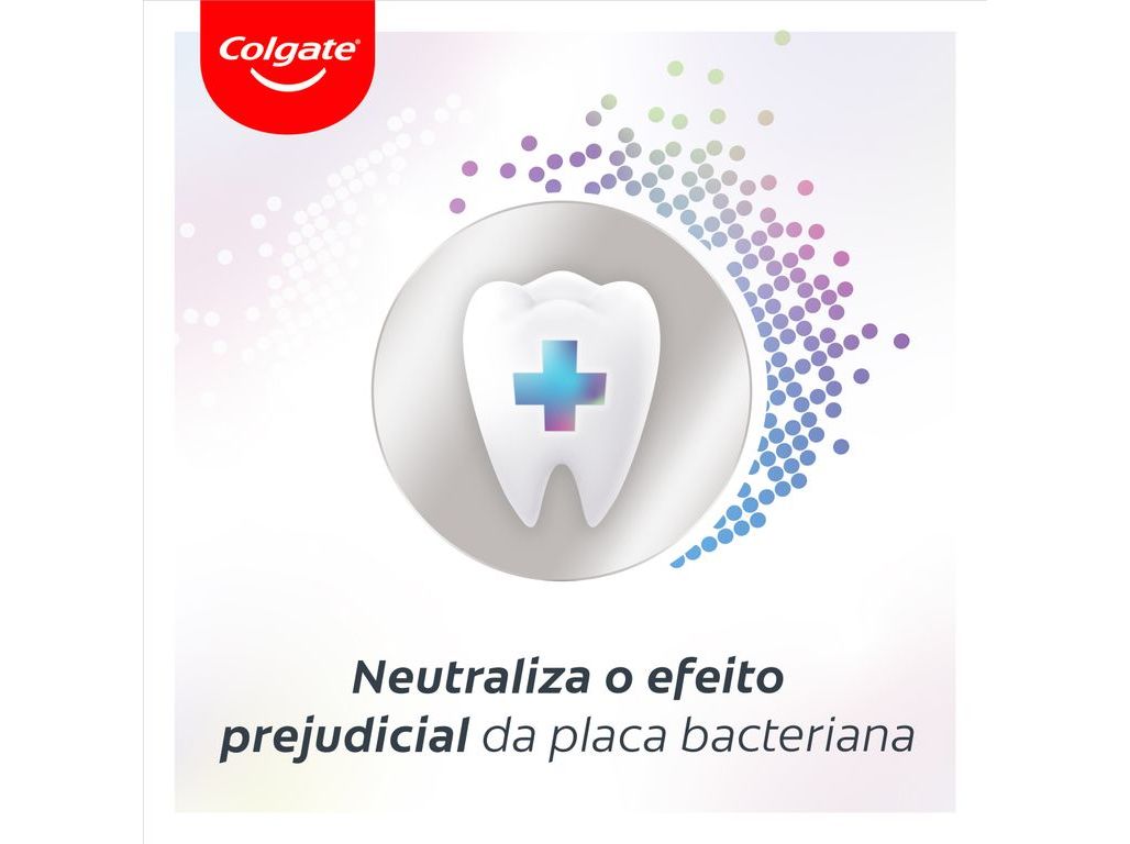 PASTA DENTÍFRICA COLGATE TOTAL PLAQUE WHITE 75ML