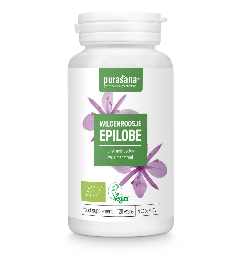 Purasana Wilgenroosje/Epilobe Vegan Bio (120 capsules)
