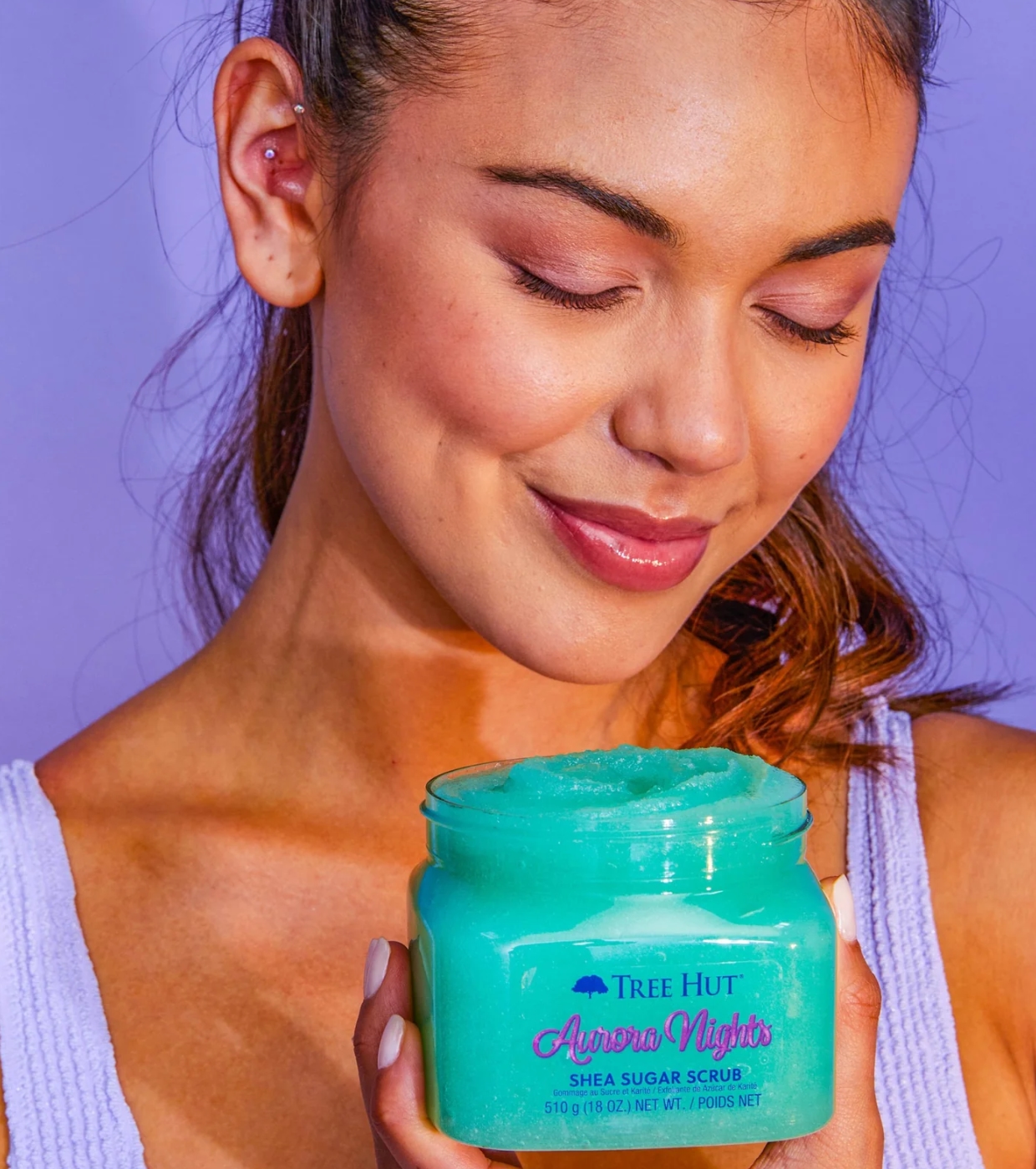 Tree Hut - Esfoliante Corporal Shea Sugar Scrub - Aurora Nights