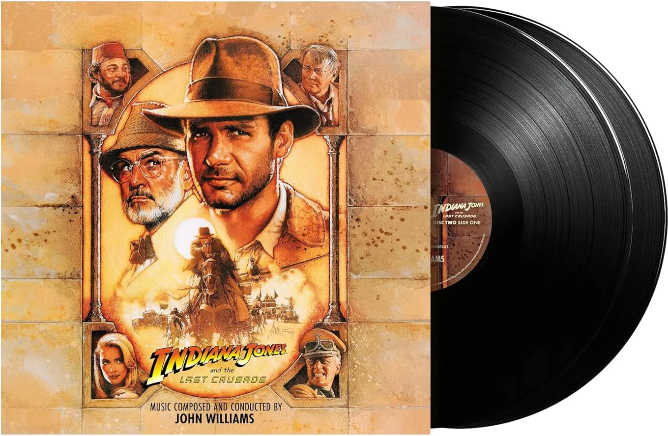 Indiana Jones and the Last Crusade (Original Motion Picture Soundtrack) Édition Limitée Disques vinyle Bande originale