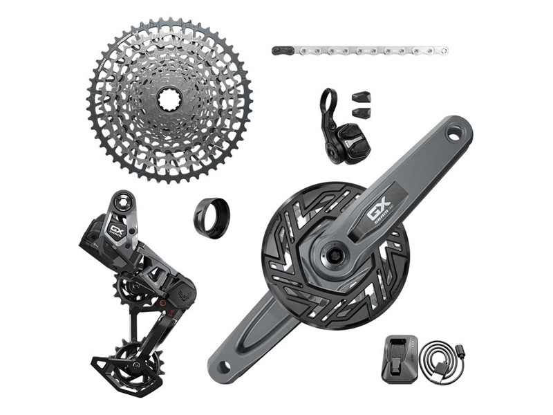 SRAMGX Eagle T-Type AXS E-MTB Geargruppe 160mm Brose