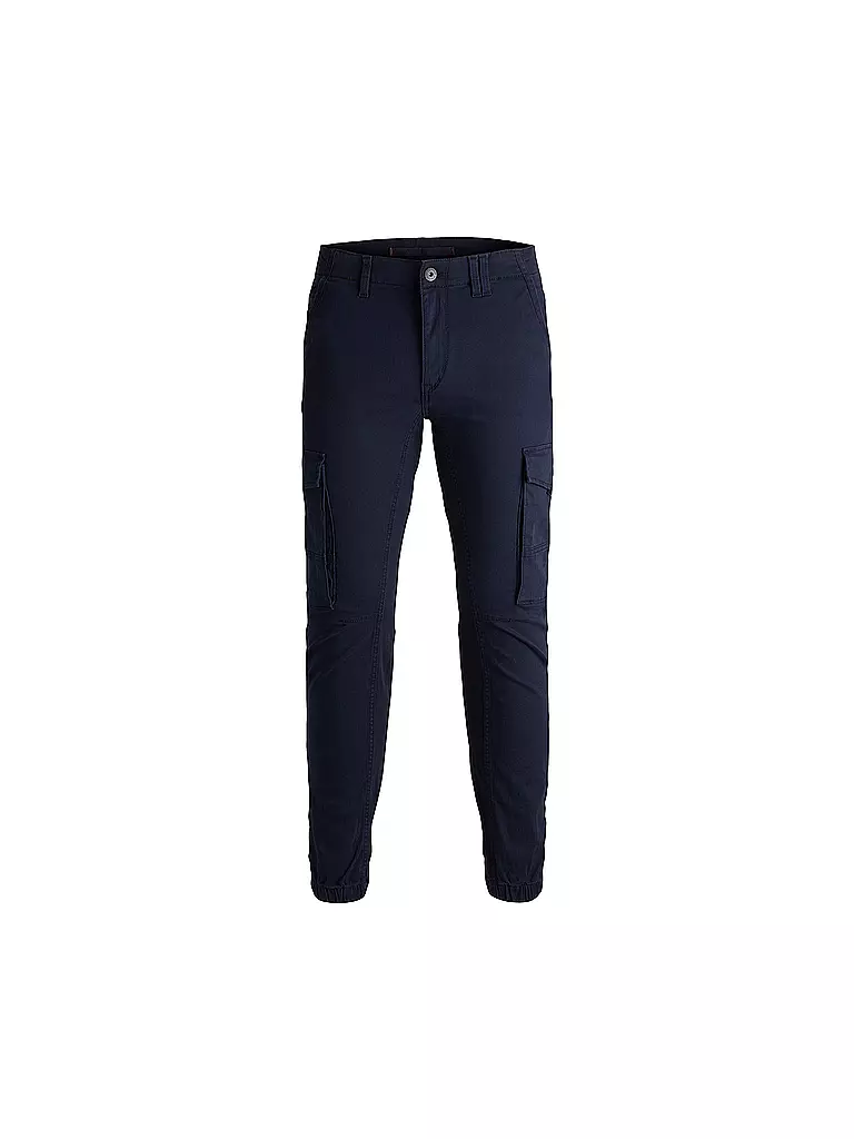 JACK & JONES Jungen Cargohose Slim Fit JJIPAUL blau