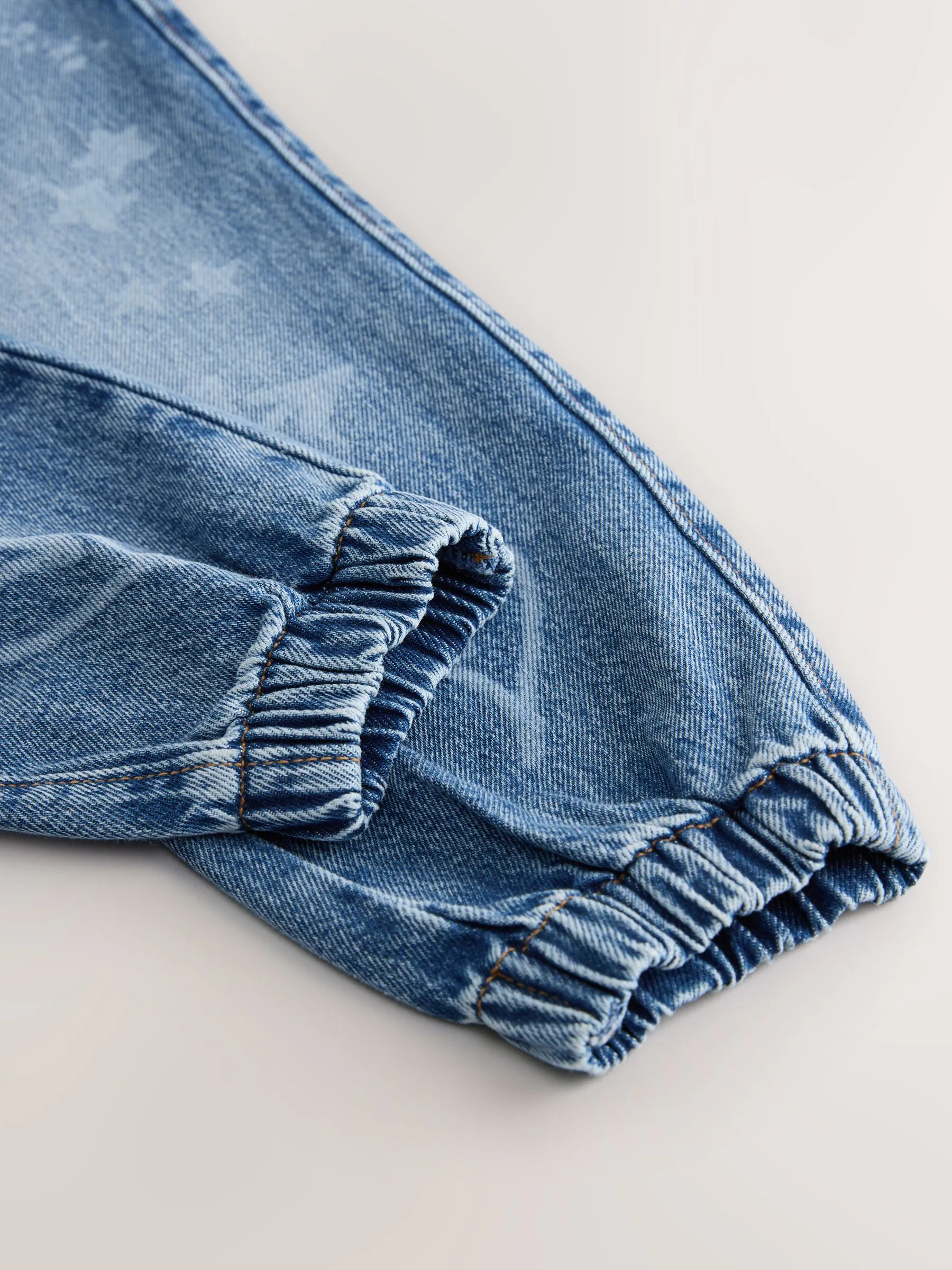 Denim graffiti print - Joggingbroek (3-16 jr)