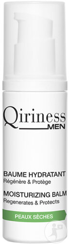 Qiriness Men Baume Hydratant Peaux Sèches Flacon Pompe Airless 50ml