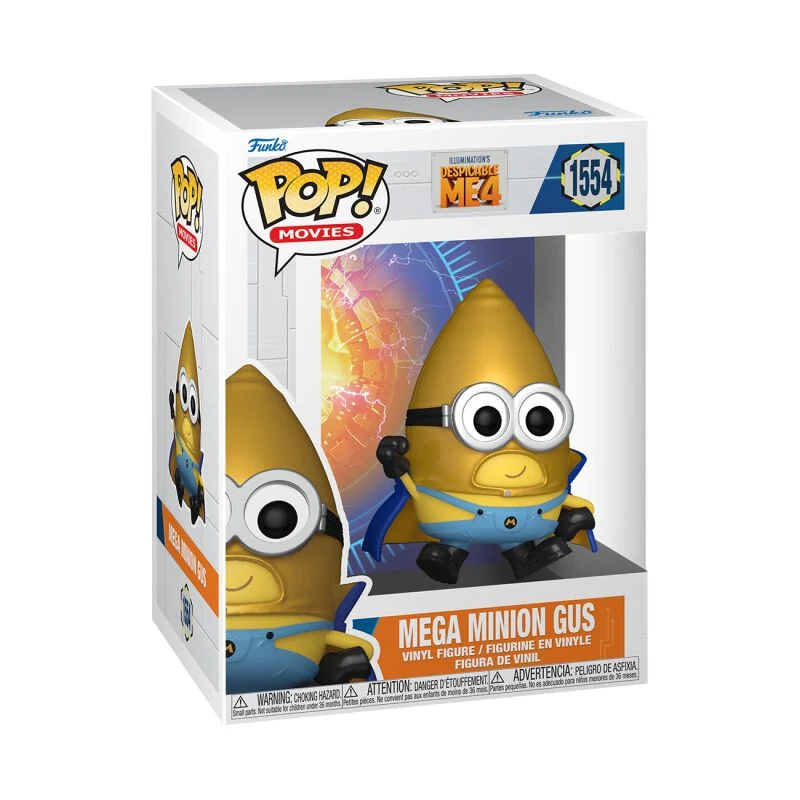 Moi, Moche et Méchant 4 - Méga Minion Gus - Funko Pop! n°1554 | Les Minions Funko Pop!